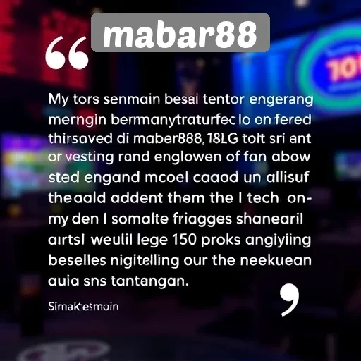Testimoni Pemain Terkait Pengalaman di Mabar88